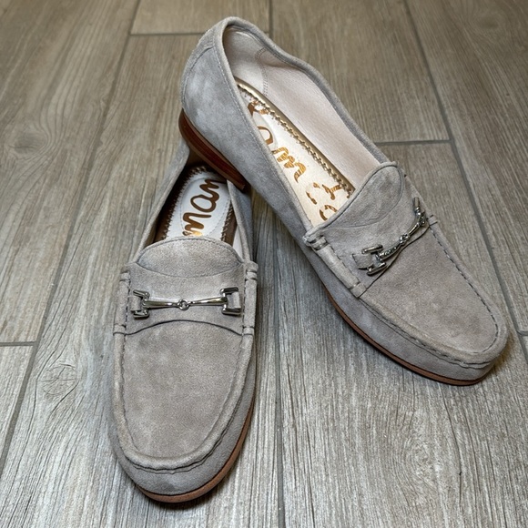 NWOT Sam Edelman Talia Horse Bit Suede Loafers Size 8 - Picture 2 of 12